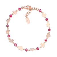 Bracciale Amen Donna in Argento Cristallo BRCQSRR - BRCQSRR